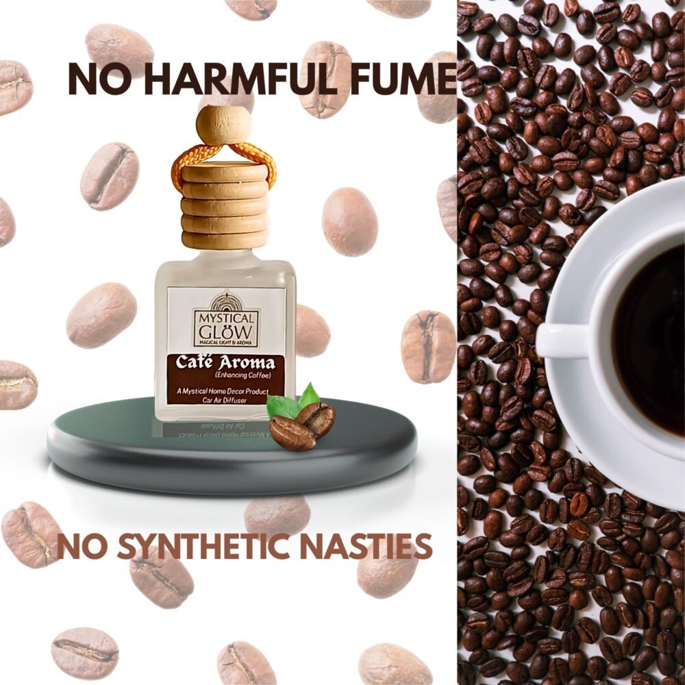 Cafe Aroma Bare Coffee hanging pod – no harmful chemicals, natural air freshener