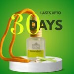 Lemon Zest lemongrass hanging pod showing 30‑day long lasting label