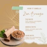 Sandalwood Aroma, Fragrance notes sandalwood woody rich aroma for Zen Breeze hanging pod