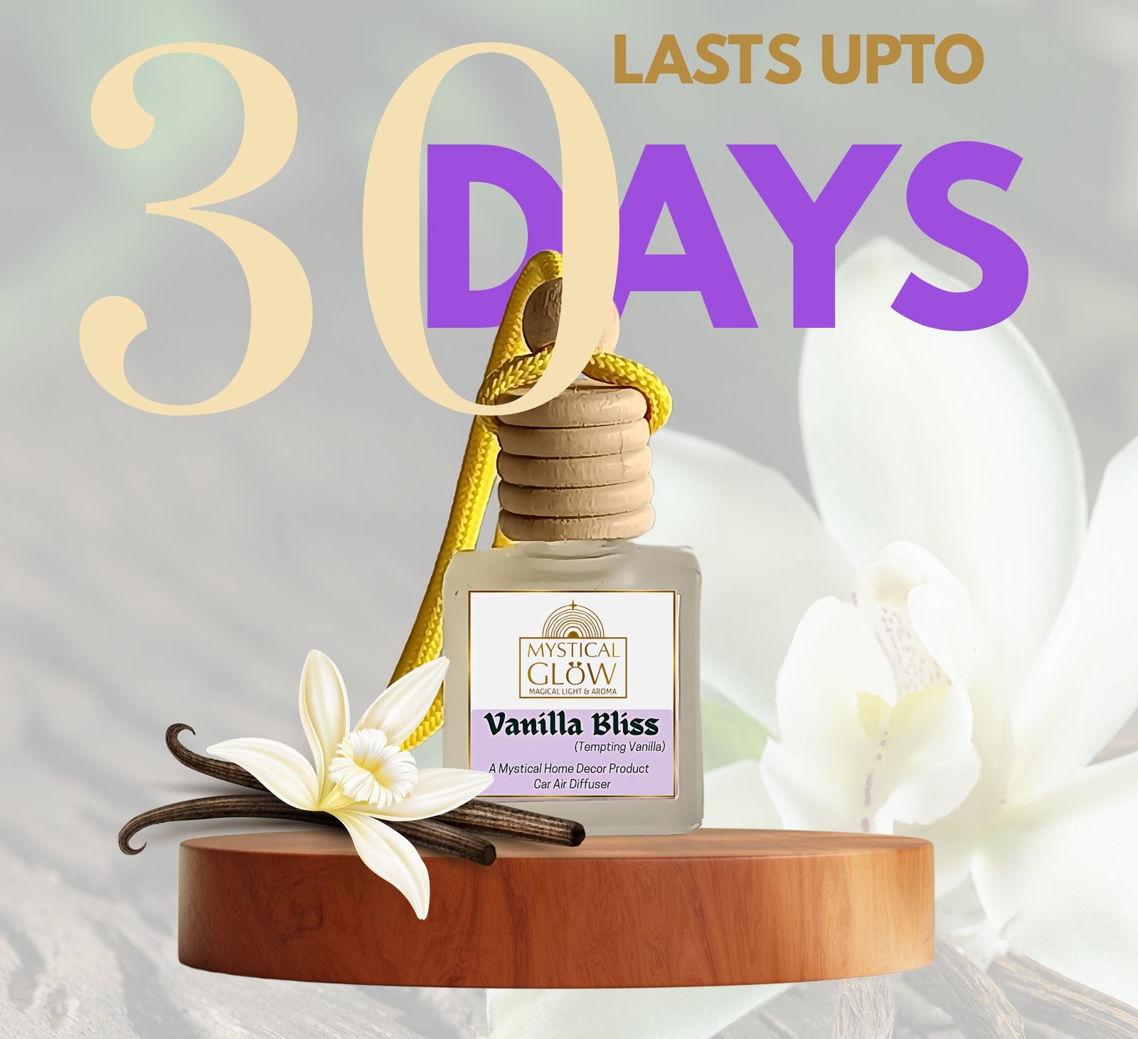 30 Days Long Lasting Fragrance Badge 30 days long lasting fragrance badge for Vanilla Bliss pod