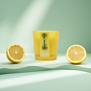 Tangerine Mist Mysti Shot Scented Candle