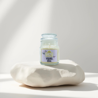 Yankee Charm Vanilla Bliss Scented Jar Candle