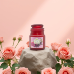 Regal Bloom Royal Rose Candle, Yankee Jar Candle small, Best Gifting Option under 250