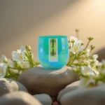 Nag Champa Candle Jar - Scented Candle with Floral Aroma Fragrance