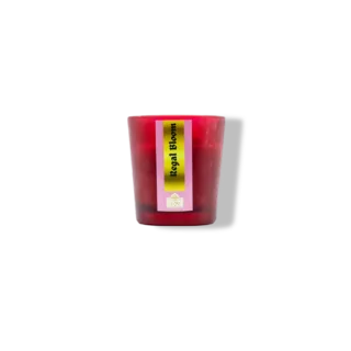 Scented Jar Candle Votive Type Regal Bloom Royal Rose Scented Jar Candle