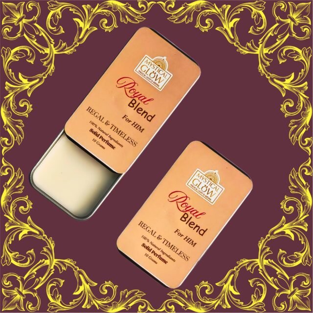 Premium Royal Blend Solid Cologne – Long-lasting, natural, and alcohol-free fragrance for men, Best Mystical Exotic Solid Perfume for Men, Luxury Royal Blend Solid Cologne