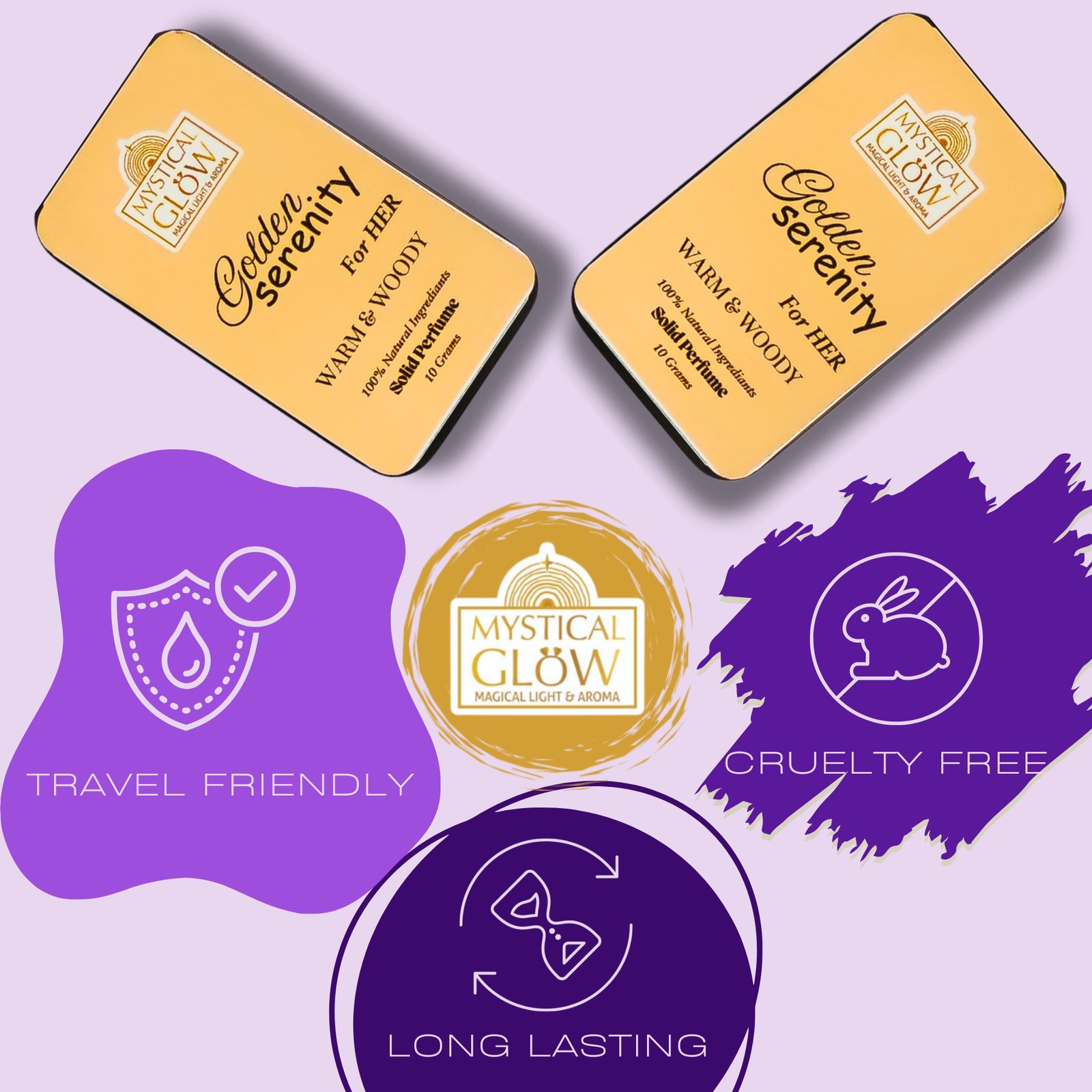 Solid Perfume, Travel Friendly Perfume, Pocket Friendly Solid Wax Perfume, Handmade Solid Perfume, Natural Oud Perfume, Non-Toxic Perfume for Women, Sustainable Beauty Product, Luxury Perfume Gift Set