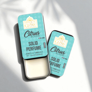 Citrus Bloom – Long Lasting Solid Perfume for Women – Mystical Refreshing Blend