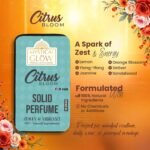 Citrus Bloom perfume notes breakdown – Top: Lemon & Orange, Middle: Neroli, Base: Musk.