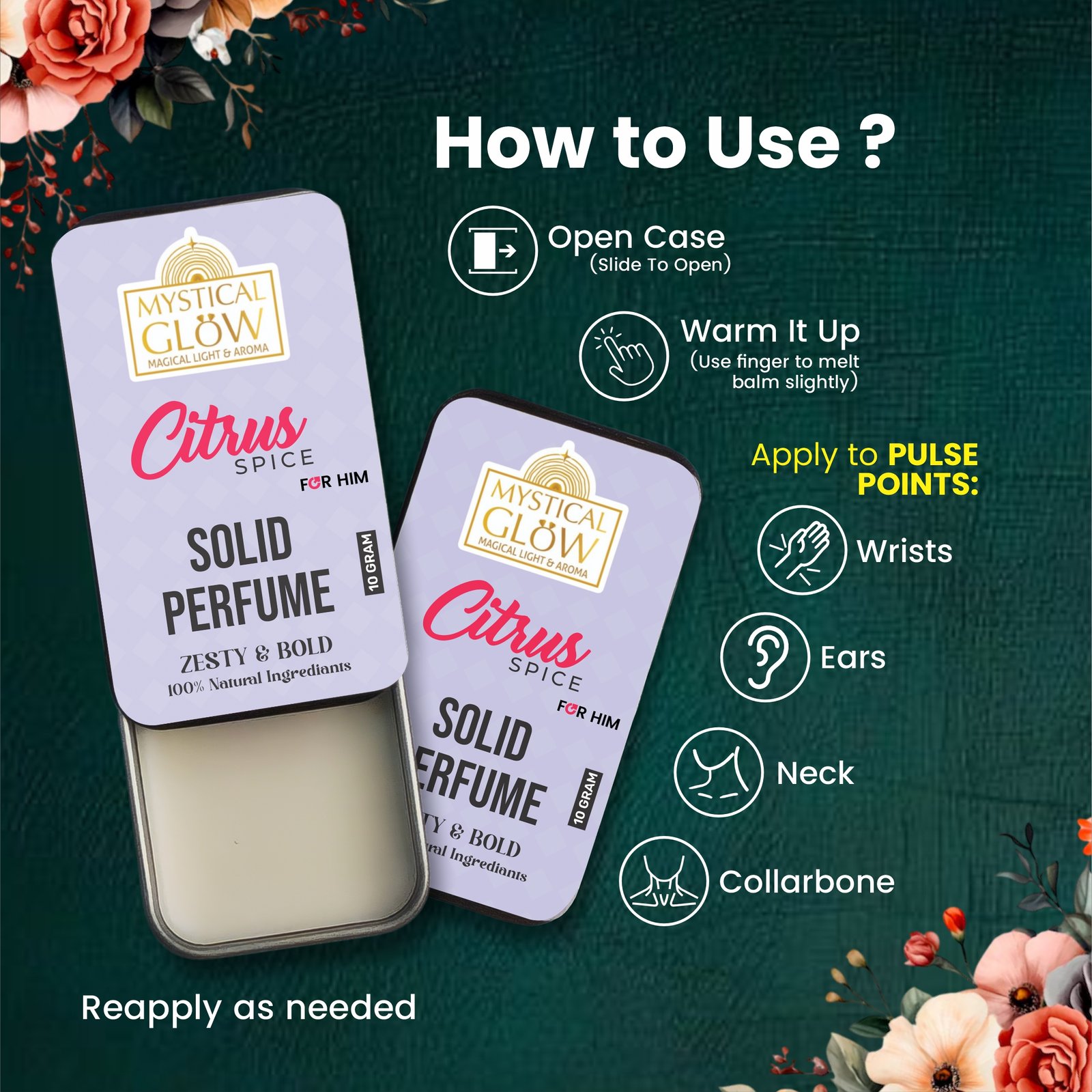 Citrus Spice – A Blend of Energy, Warmth & Timeless Masculinity