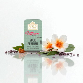 Saffron Musk – Solid Perfume Balm for Men – Mystical Luxurious Blend