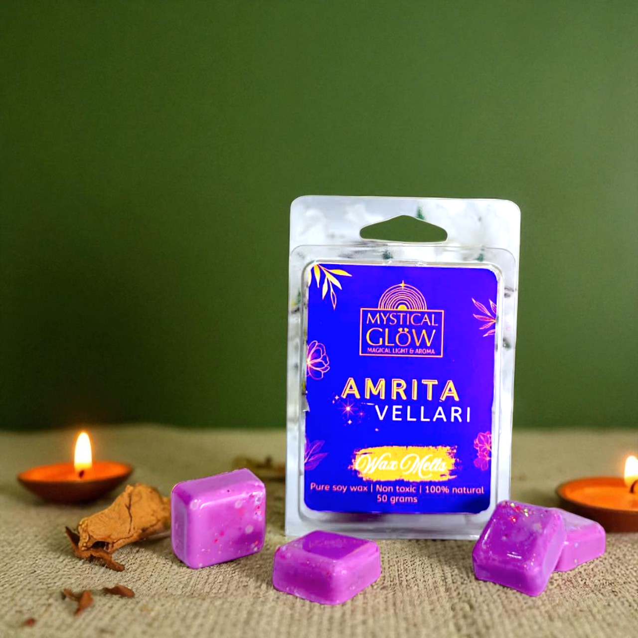 Festive Wax Melts Collection festive wax melts for gifting with Prajwalita Laxmi aroma
