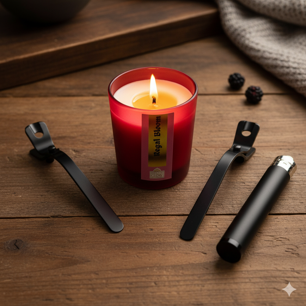 Candle Care Tips 101 Mystical Glow Rose Candle 1