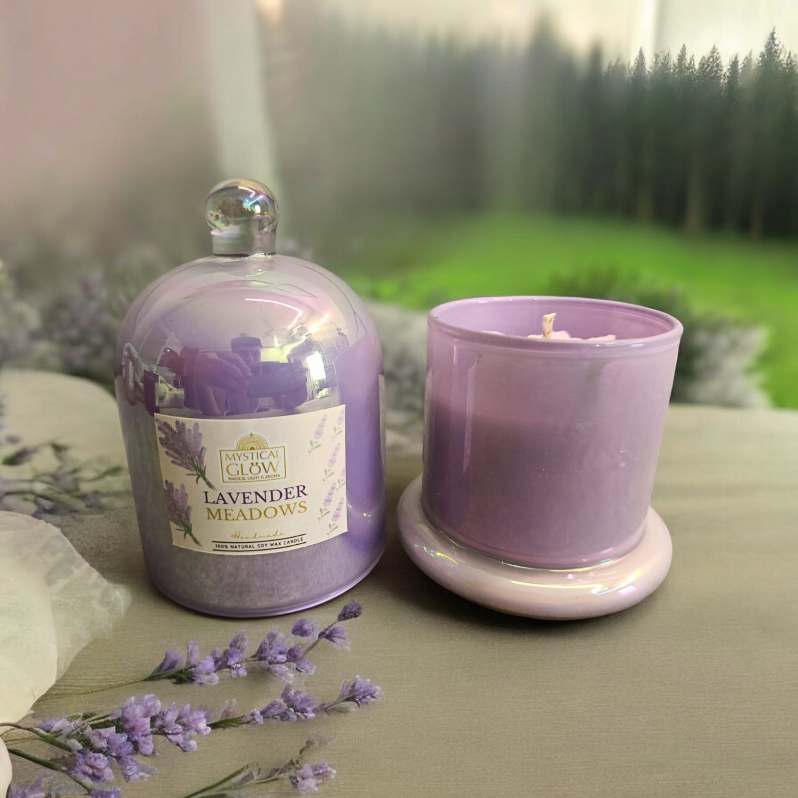 Premium Scented Jar Candles Organic luxury scented candles for gifting