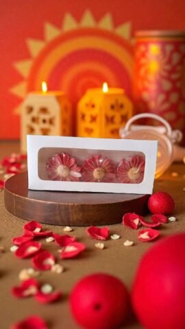 Corporate Gift Floating Candles Pack Floating Candles Diwali corporate gift packaging