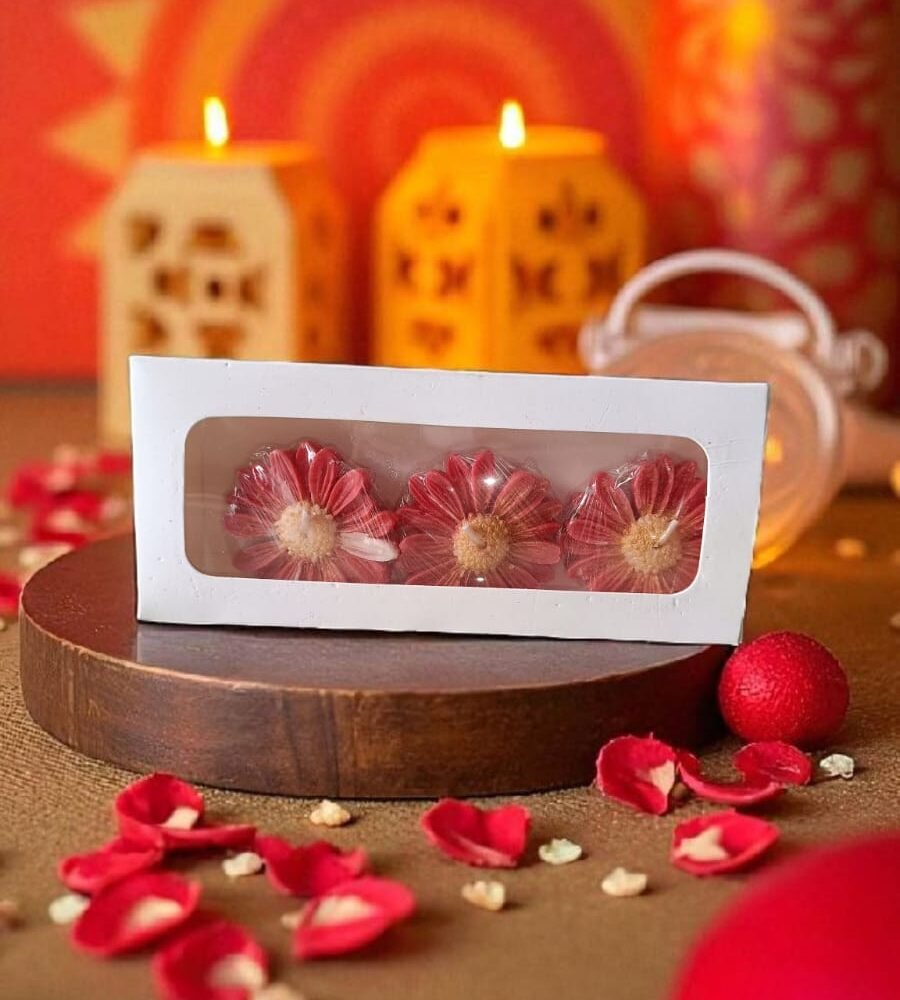 Floating Candles Diwali corporate gift packaging