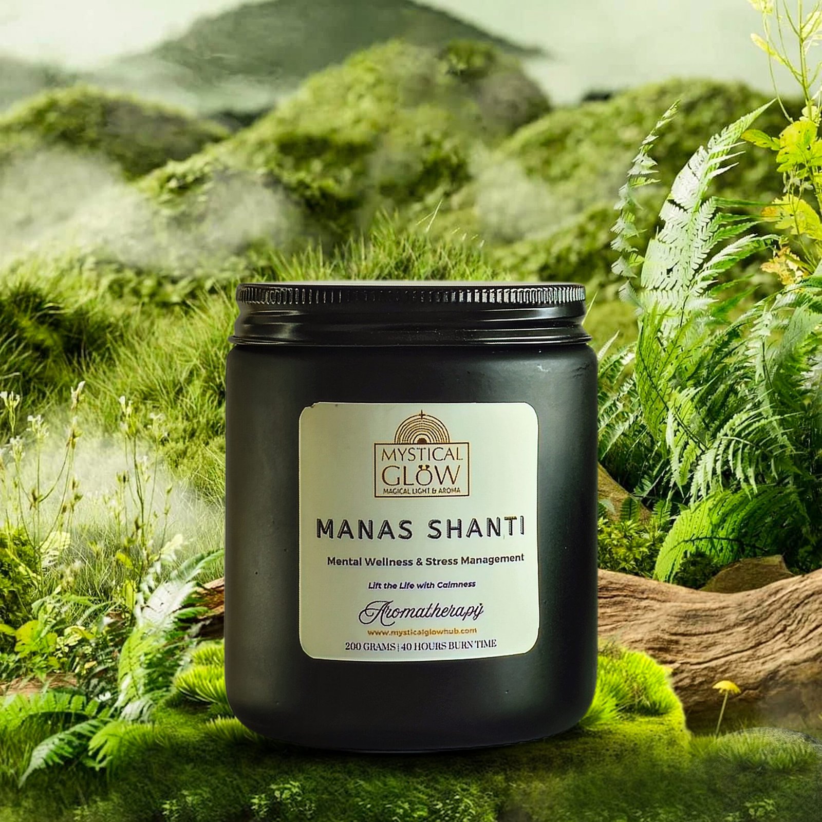 2 stress relief candle