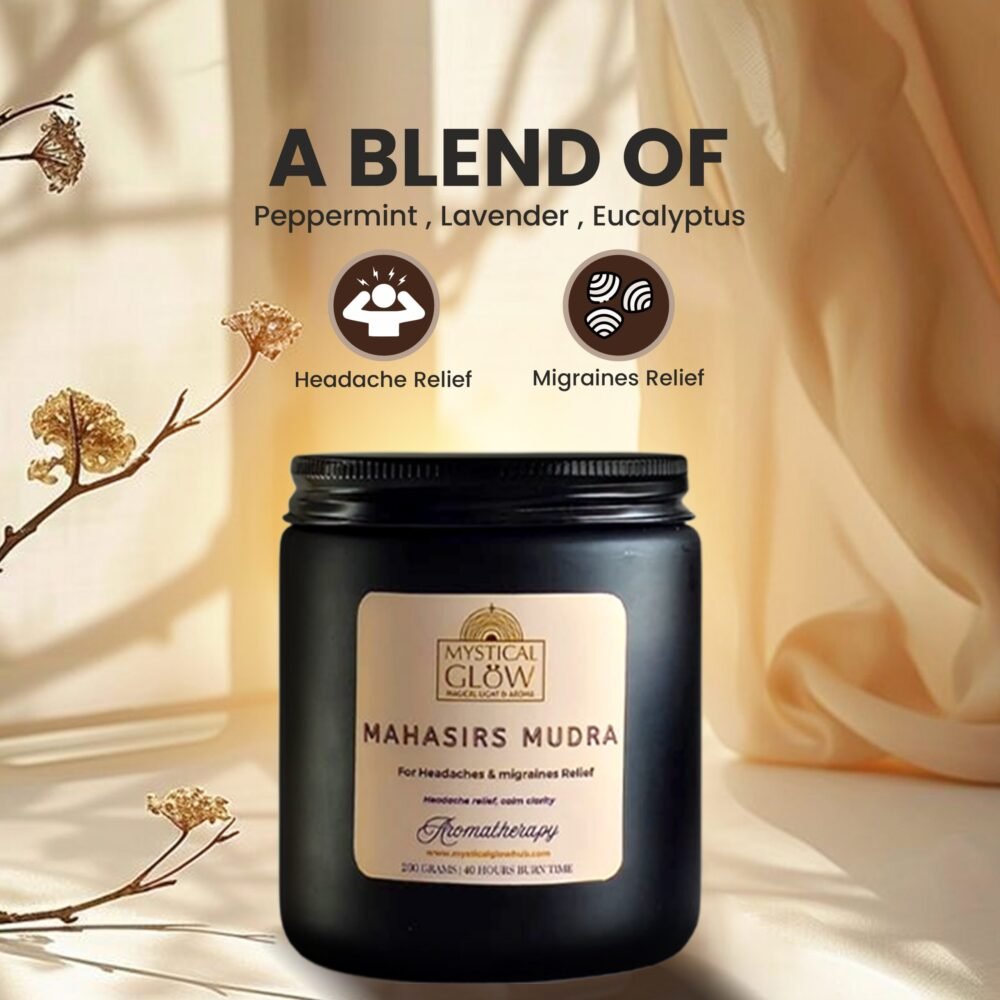 migraine relief candle