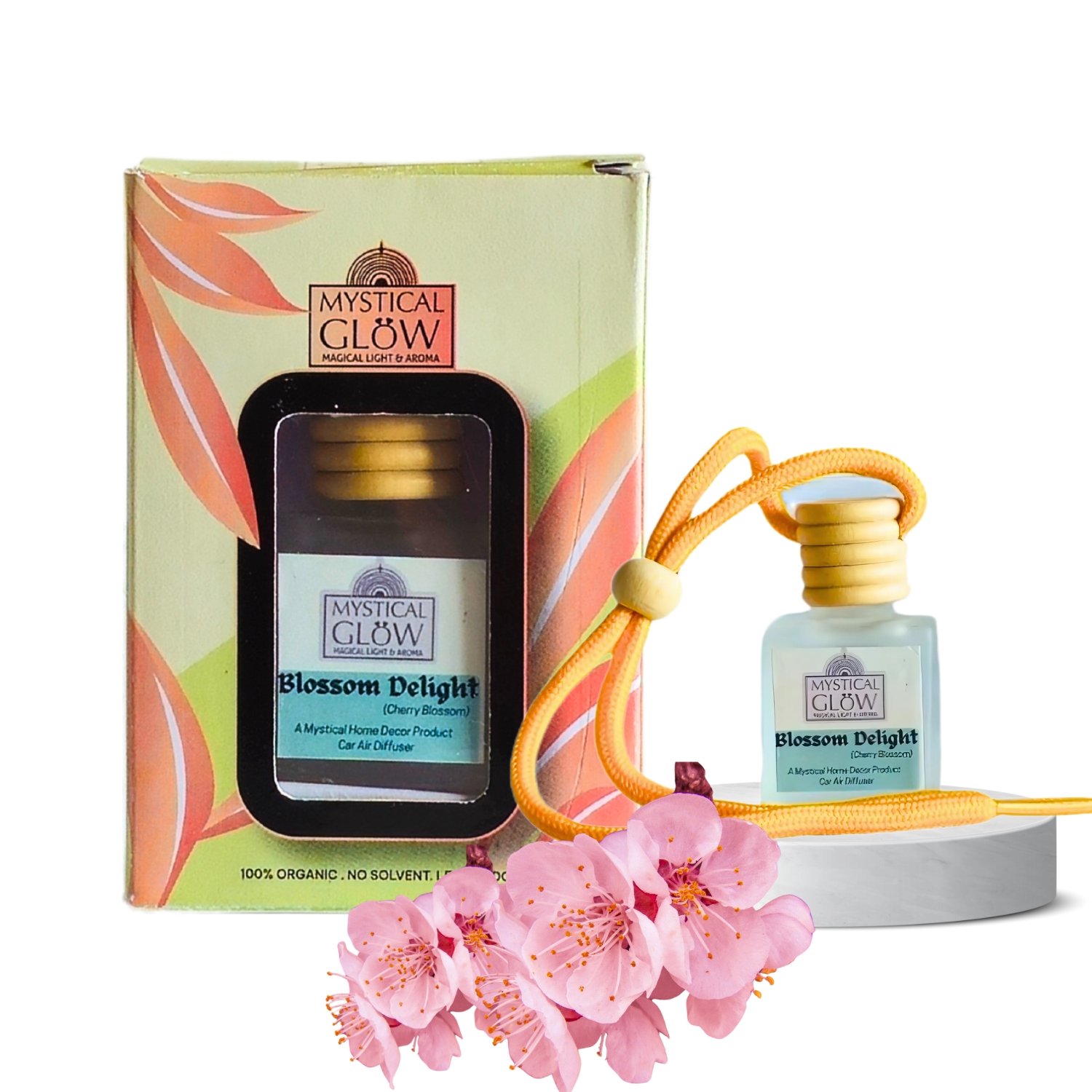 4 cherry blossom hanging pod air freshener