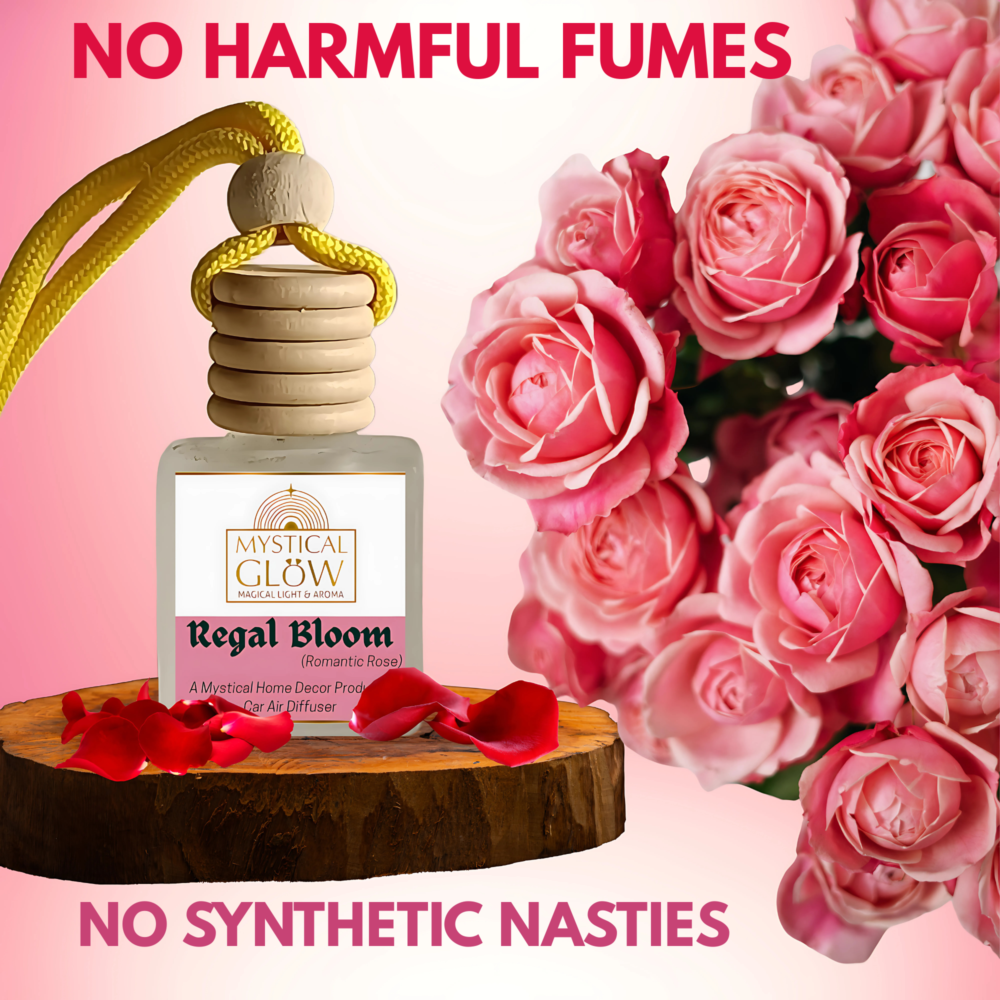 Eco-friendly rose air freshener floral car freshener