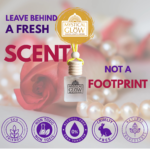 Rose air freshener for car and home