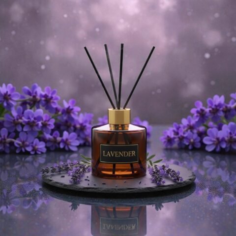 Lavender Reed Diffuser for Home – Calm & Fresh | Mystical Glow